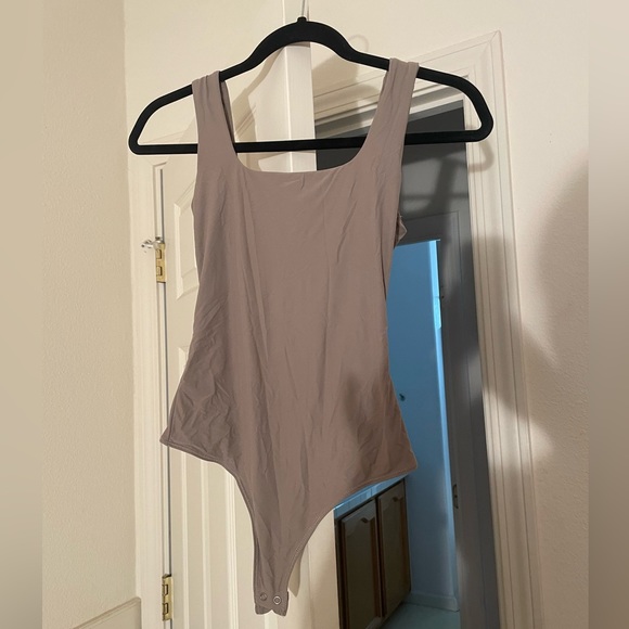 Abercrombie soft collection bodysuit in gray - Picture 1 of 3